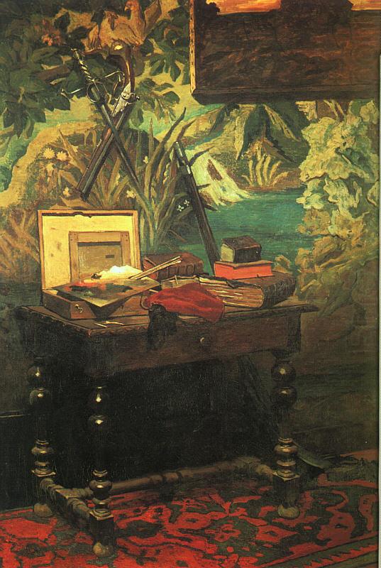 Claude Monet A Corner of the Studio oil painting picture